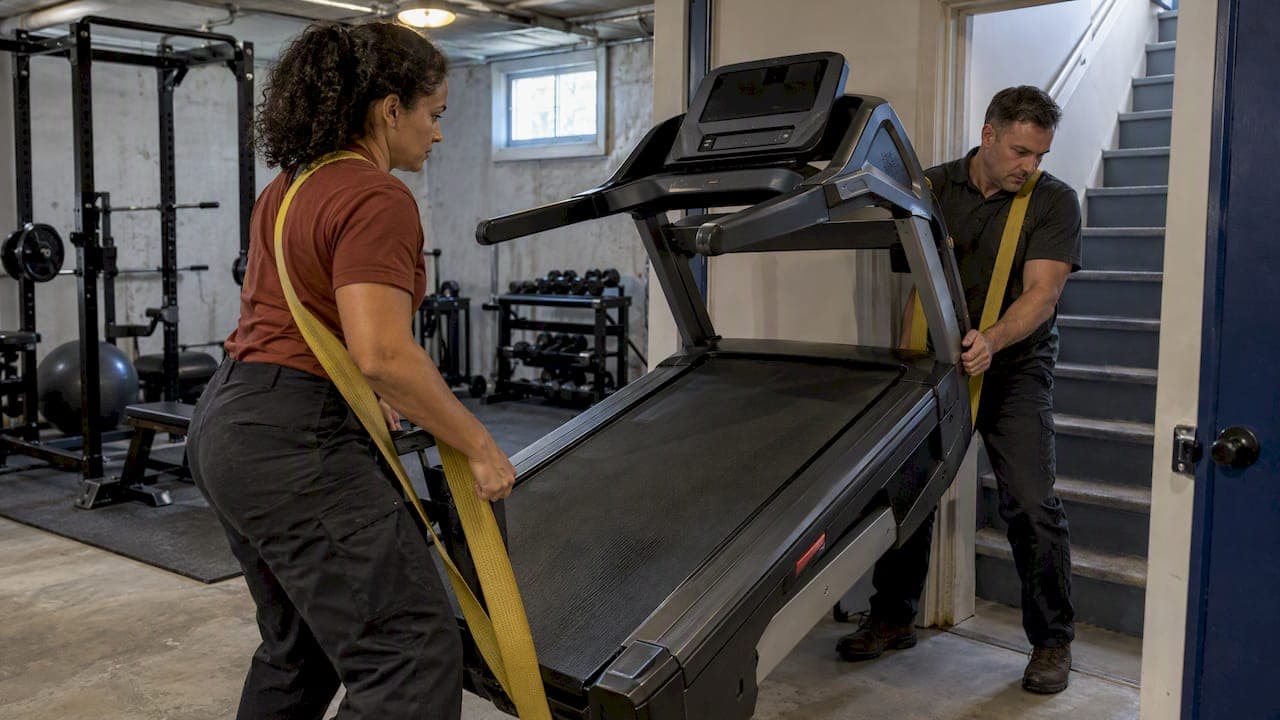 How to Move Gym Equipment: Treadmills, Ellipticals and Home Gyms